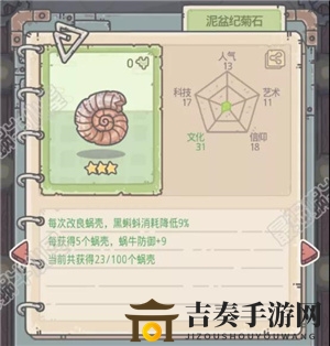 最强蜗牛泥盆纪菊石图鉴 绿贵泥盆纪菊石获取方法