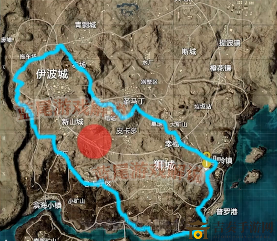 《和平精英沙漠地图》赛道定位及极速飞车路线详述【图文】