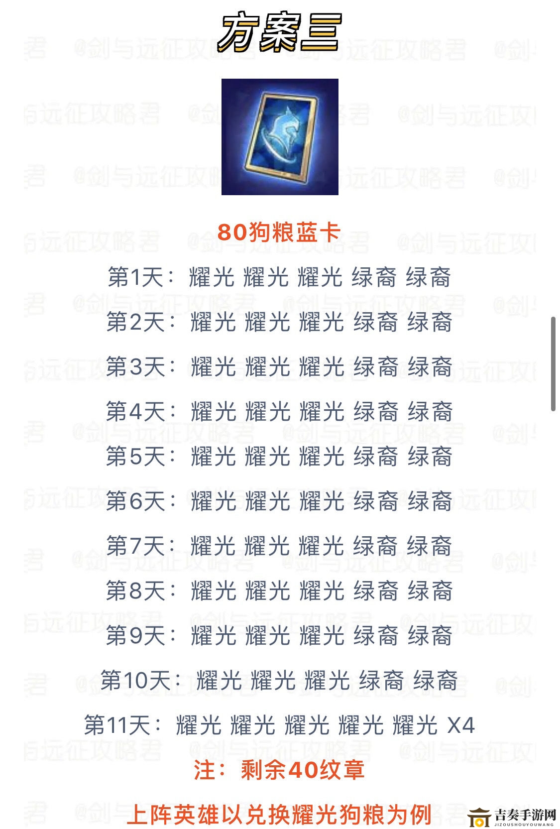 剑与远征演武试炼懒人最优方案推荐 奖励兑换方案大全