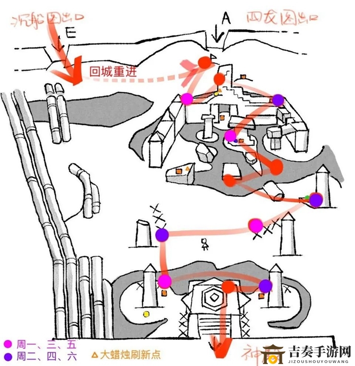 光遇暮土蜡烛收集攻略 暮土蜡烛路线位置大全
