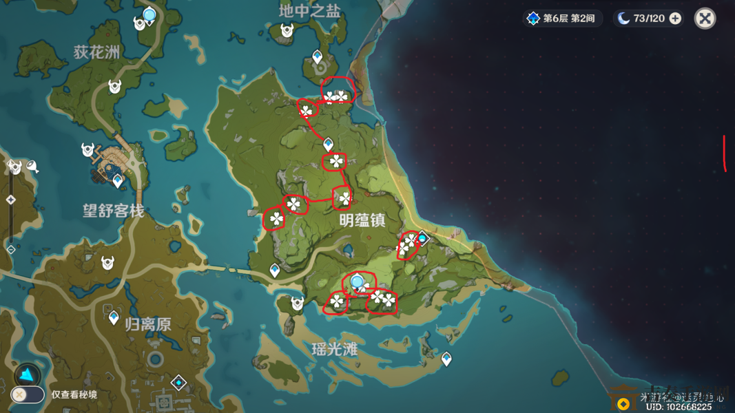 原神琉璃袋采集路线分享 琉璃袋采集位置图一览
