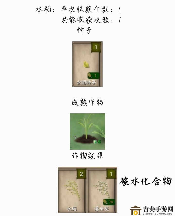 挨饿荒野泰国丛林作物图鉴 泰国丛林作物大全