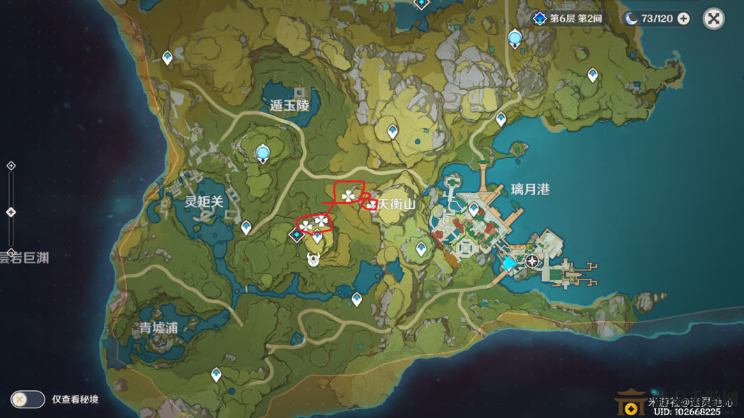 原神琉璃袋采集路线分享 琉璃袋采集位置图一览