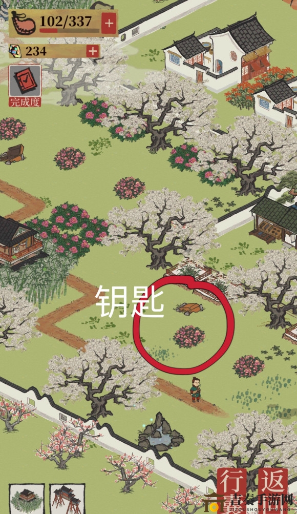 江南百景图丽娘府宅寻宝攻略，宝箱钥匙位置详析