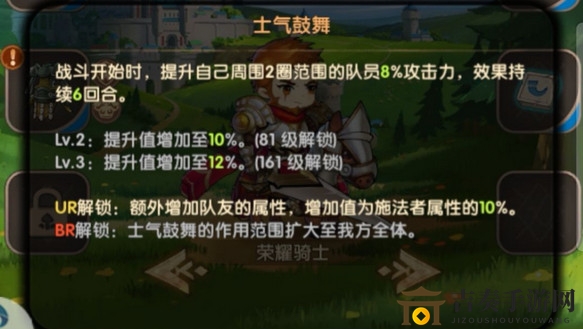 英雄棋士团人族荣耀骑士详解