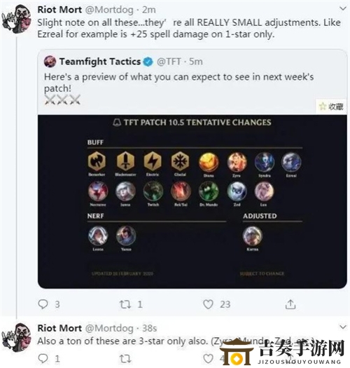 云顶之弈10.5改动预告出炉：奥拉夫史诗级加强