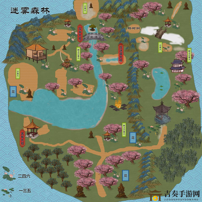 光遇雨林攻略平面图 雨林全收集品位置图大全