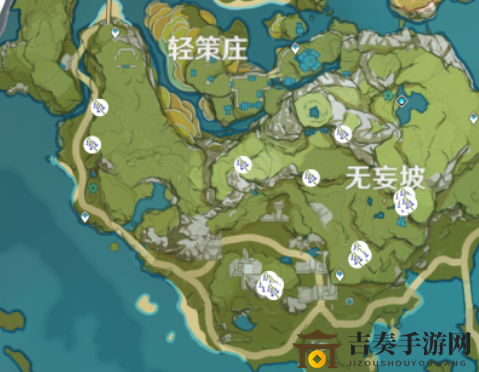 原神琉璃袋高产地一览，详尽采集点地图集