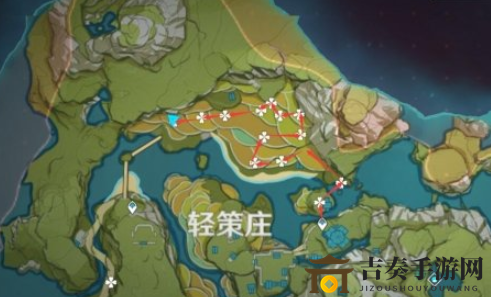 原神霓裳花在哪收集 原神霓裳花分布图及采集路线分享