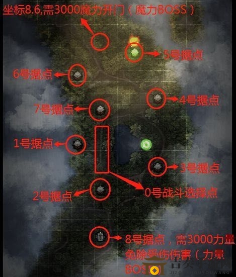 地下城堡2月岛古精灵法师挂机技巧，路线解析详览