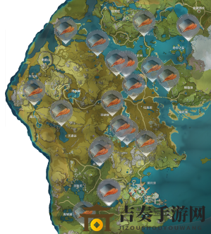 原神探秘：鱼肉刷新点详析，分布攻略速查